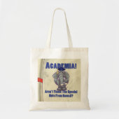 Academia Scroll Tote Bag (Voorkant)