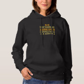 Academic Advisor Job Title Employee Funny Academic Hoodie (Voorkant)
