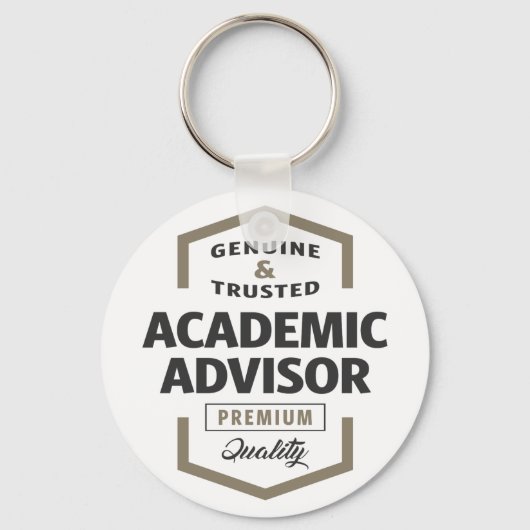 Academic Advisor-Logo Sleutelhanger (Voorkant)