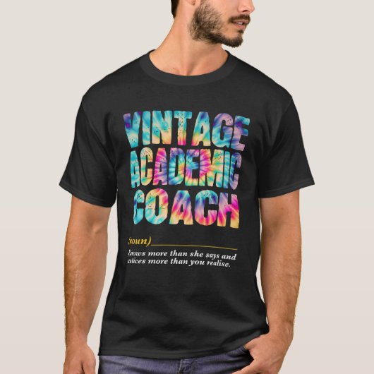 Academic Coach Appreciation Week Back to School 1 T-shirt (Voorkant)