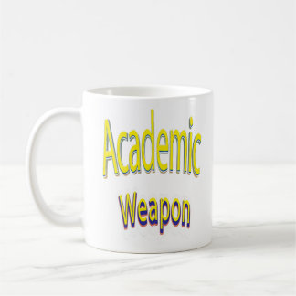 Academic Weapon Inspirerend Quote, Terug naar scho Koffiemok