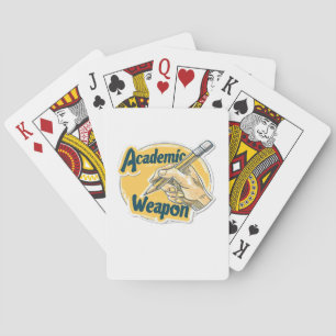 Academic Weapon Sticker Pokerkaarten