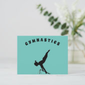 Académie de gymnastique aux étudiants Carte postal (Debout devant)