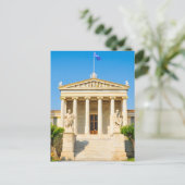 Academie in Athene, Griekenland Briefkaart (Staand voorkant)