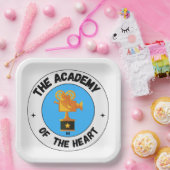 academie papieren bordje (Feest)