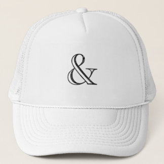 Academy Engraved Ampersand Black Trucker Pet