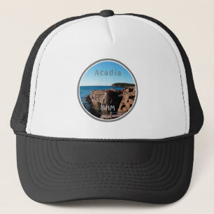 Acadia Gray Thunder Hole Nationaal Park Maine Trucker Pet