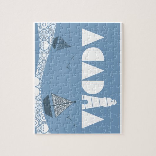 Acadia Legpuzzel (Verticaal)