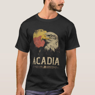 Acadia - Love Natuur Vintage Wandelen 70s 80s T-shirt