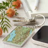 ACADIA MAP SLEUTELHANGER (Voorkant Rechts)