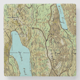 ACADIA MAP STENEN ONDERZETTER