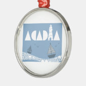 Acadia Metalen Ornament (Links)
