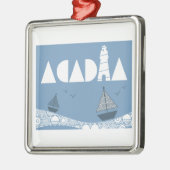 Acadia Metalen Ornament (Links)