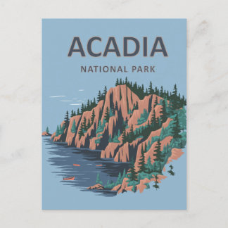 Acadia Nationaal Park Cadillac Mountain Briefkaart