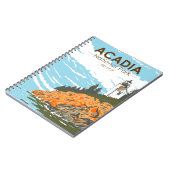 Acadia National Park Bar Harbor Lighthouse Notitieboek (Linkerzijde)