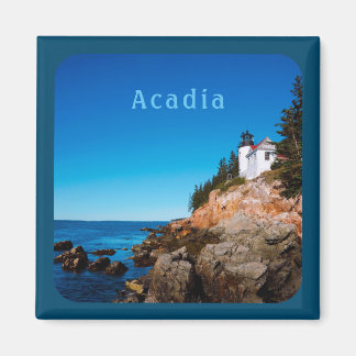 Acadia National Park Bass Harbor Lighthouse Magneet