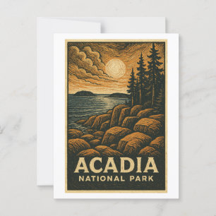 Acadia National Park Briefkaart - Schilderachtig M