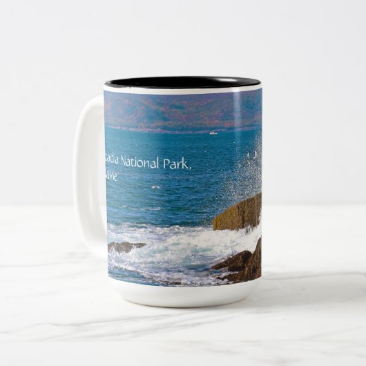 Acadia National Park Coffee Mok (Voorkant links)