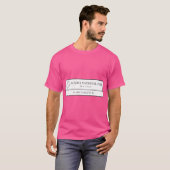 Acadia National Park Coordinates T-shirt (Voorkant volledig)