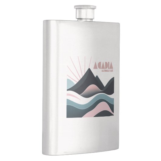 Acadia National Park Gekleurde heuvels Flacon (Rechts)