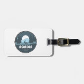 Acadia National Park Herten Bagagelabel (Voorkant horizontaal)