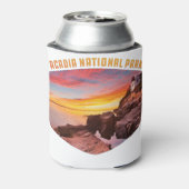 Acadia National Park kust en vuurtoren Mount Blikjeskoeler (Blikje Achterkant)