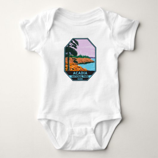 Acadia National Park Maine Bar Harbour  Romper (Voorkant)