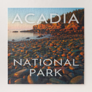 Acadia National Park Maine Beach Sunrise Natuur Ac Legpuzzel