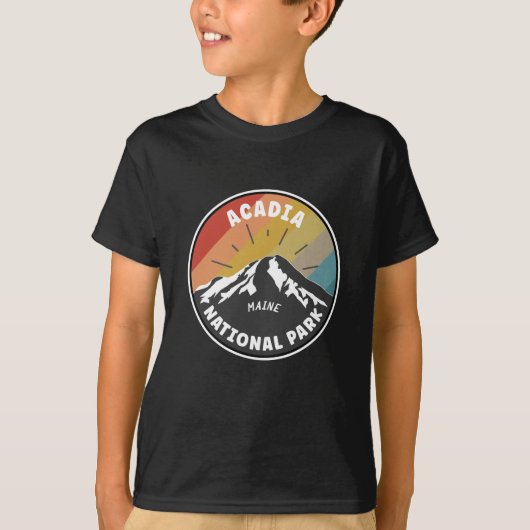 Acadia National Park Maine T-shirt (Voorkant)