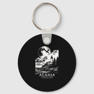 Acadia National Park Maine Vakantie Souvenir Buite Sleutelhanger