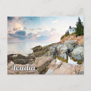 Acadia National Park, Maine, Verenigde Staten Feestdagenkaart