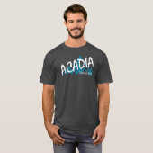 Acadia National Park Mountains T-shirt (Voorkant volledig)
