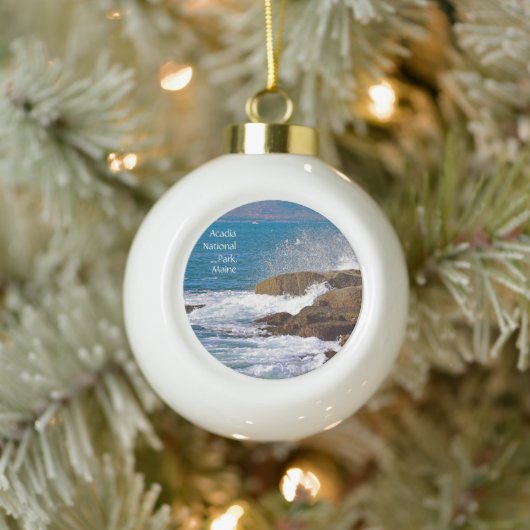 Acadia National Park Ornament (Boom)