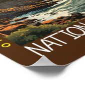 Acadia National Park Otter Cliff in nood Poster (Hoek)