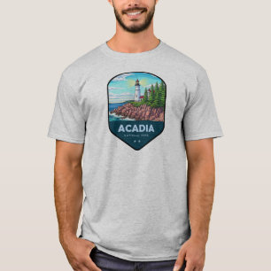 Acadia National Park Schild T-shirt