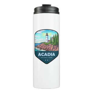 Acadia National Park Schild Thermosbeker