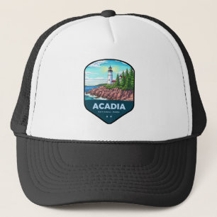 Acadia National Park Schild Trucker Pet