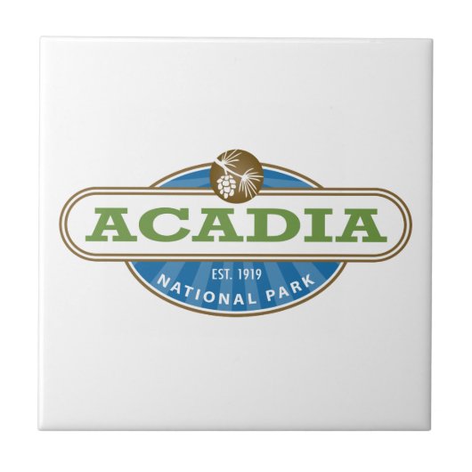 Acadia National Park USA Tegeltje (Voorkant)