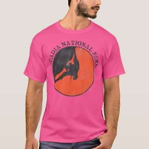 Acadia National Park Vervallen Boulderende Rots Kl T-shirt