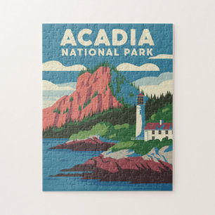 Acadia National Park vuurtoren Legpuzzel