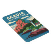 Acadia National Park vuurtoren Magneet (Rechterzijde)