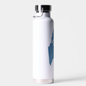 Acadia National Park Wood Grain Waterfles (Rechts)