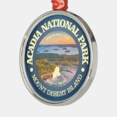 Acadia NP (Cadillac Mtn) Metalen Ornament (Links)