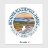 Acadia NP (Cadillac Mtn) Sticker (Vel)