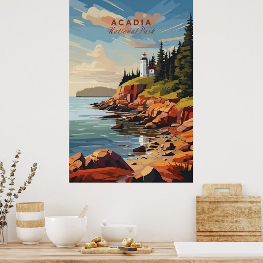 Acadia Poster (Keuken)