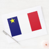 Acadia Rechthoekige Sticker (Envelop)