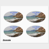 Acadia Shore Ovale Sticker (Vel)