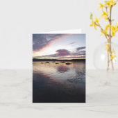 Acadia Sunrise Carte pour notes -2 (Fleur jaune)