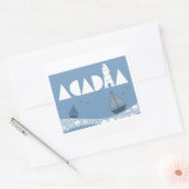 Acadia Vierkante Sticker (Envelop)