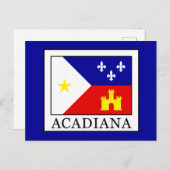 Acadiana Briefkaart (Voorkant / Achterkant)